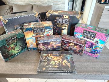 Massive Darkness 2 Kickstarter Collection+ Espans.