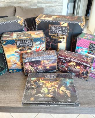 Massive Darkness 2 Kickstarter Collection+ Espans.