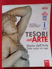 Libro scuola media TESORI dell'ARTE