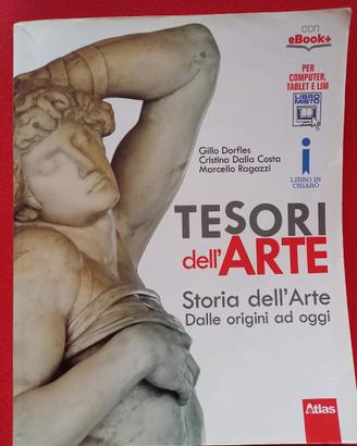 Libro scuola media TESORI dell'ARTE