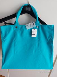 Maxi borsa mare in tela di cotone OVS