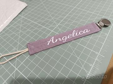 catenella ciuccio personalizzata 