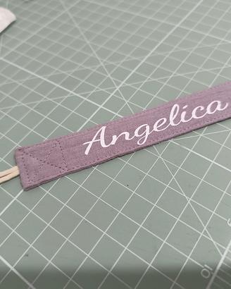 catenella ciuccio personalizzata 
