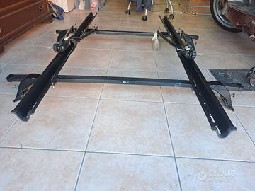 Barre portatutto con 2 portabici