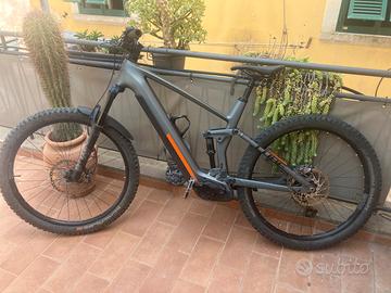 E mtb cube 140S in carbonio