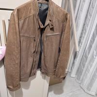 Giubbino giacca in vera pelle