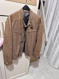 Giubbino giacca in vera pelle