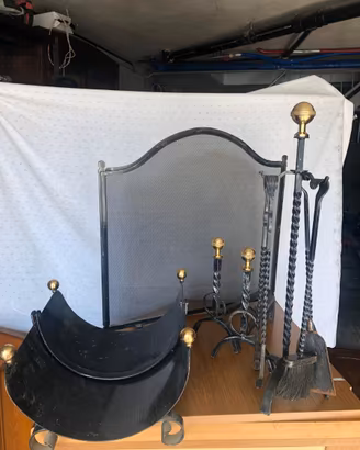 Set accessori per camino