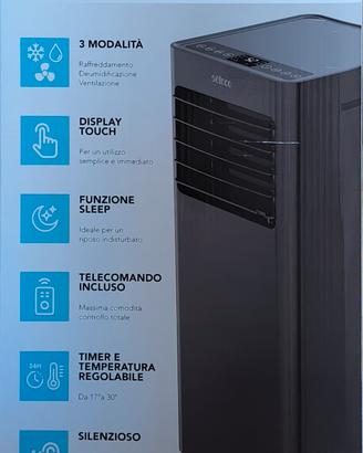 climatizzatore portatile seleco 7000 btu