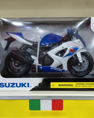 Moto Suzuki GSX-R1000 Die-Cast 1:12 New Ray 