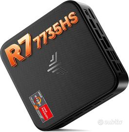 Mini PC АMD Ryzen 7 7735HS 24GB LPDDR5 512 SSD