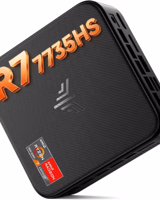 Mini PC АMD Ryzen 7 7735HS 24GB LPDDR5 512 SSD