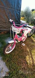 bici bambina 14 pollici con ruotine