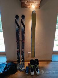 Kit completo scialpinismo donna