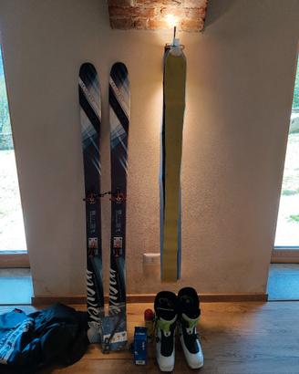 Kit completo scialpinismo donna