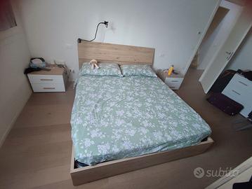 Letto matrimoniale contenitore