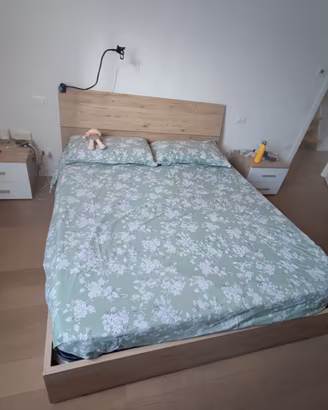 Letto matrimoniale contenitore