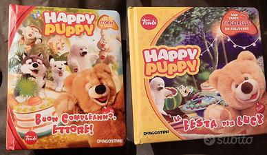 Lotto 2 Libri "Happy Puppy - Trudi" DeAgostini