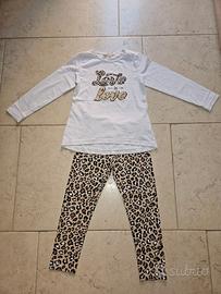 Abbigliamento bimba (2cardigan+leggings/maglietta)