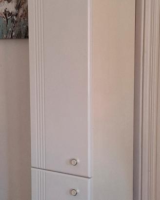 Colonna bagno color crema lucido