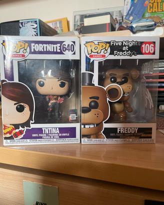 Funko Pop TNTINA 640 e FREDDY 106