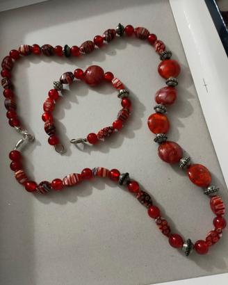 collana più braccialetto 