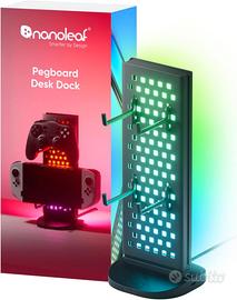 Nanoleaf Pegboard Desk Dock - Hub LED per Gaming