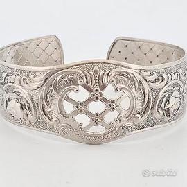 Bracciale argento 925 vintage donna