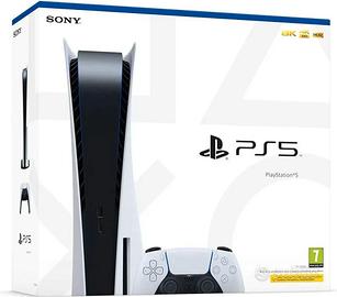 Playstation 5 con lettore, 1 controller + giochi