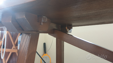 Tavolo castagno massello