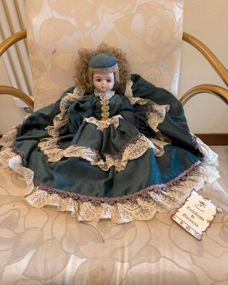 Bambola porcellana Capodimonte 