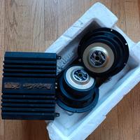 subwoofer auto con amplificatore 