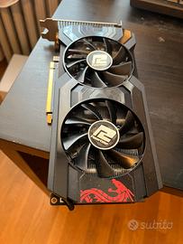 Scheda Video PowerColor Red Dragon Rx 570 4GB D5