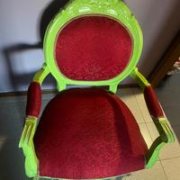 Divanetto 2 posti e poltrona