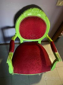 Divanetto 2 posti e poltrona