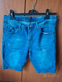 jeans uomo bermuda