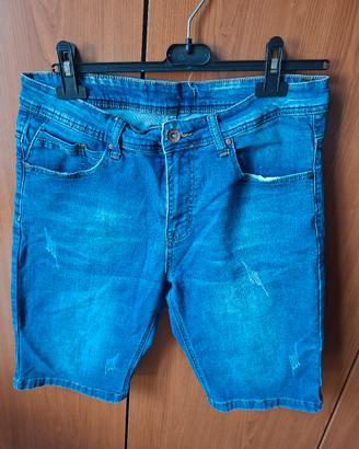 jeans uomo bermuda
