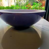 Lavabo da appoggio in ceramica viola – Design mode