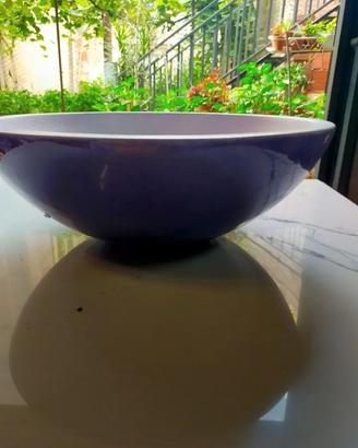 Lavabo da appoggio in ceramica viola – Design mode