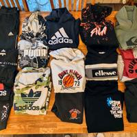 Felpe, scarpe, giubbotti e tute bambino/ragazzo