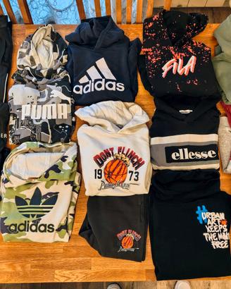  Felpe, scarpe, giubbotti e tute bambino/ragazzo