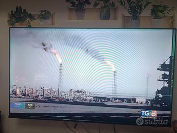 TV Hisense 55E7NQ  per pezzi di ricambio 