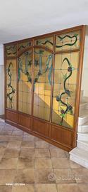vetrata in legno