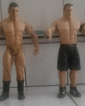 Lotto 4 Action Figure WWE Wrestling