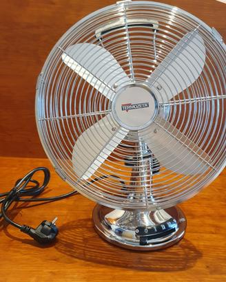 Ventilatore da tavolo Termozeta Vintage Cromato