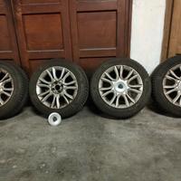 Pneumatici 205/55 R16 + cerchi Delta,Mito,Bravo