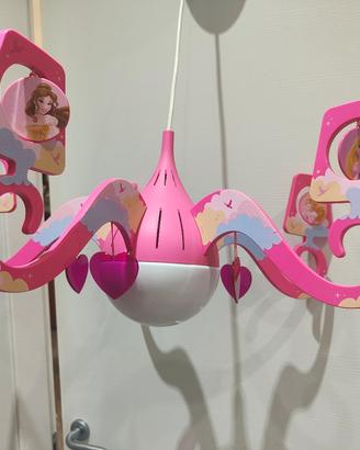 lampadario principesse Walt Disney 