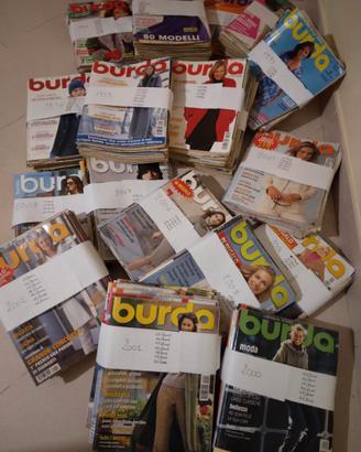Collezione giornali BURDA 1985- 2009
