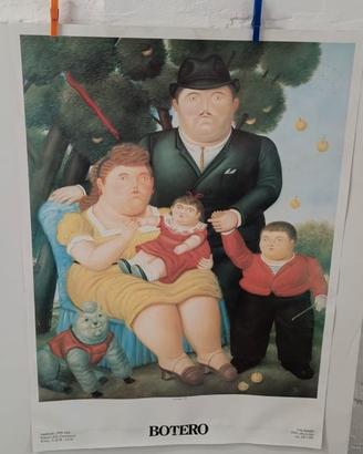 Poster BOTERO "Una Famiglia"