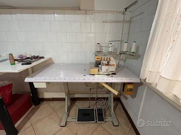 Macchina tagliacuci Siruba 2 aghi 4 fili